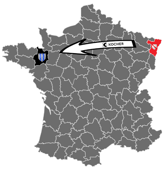 Carte TADLC Kocher